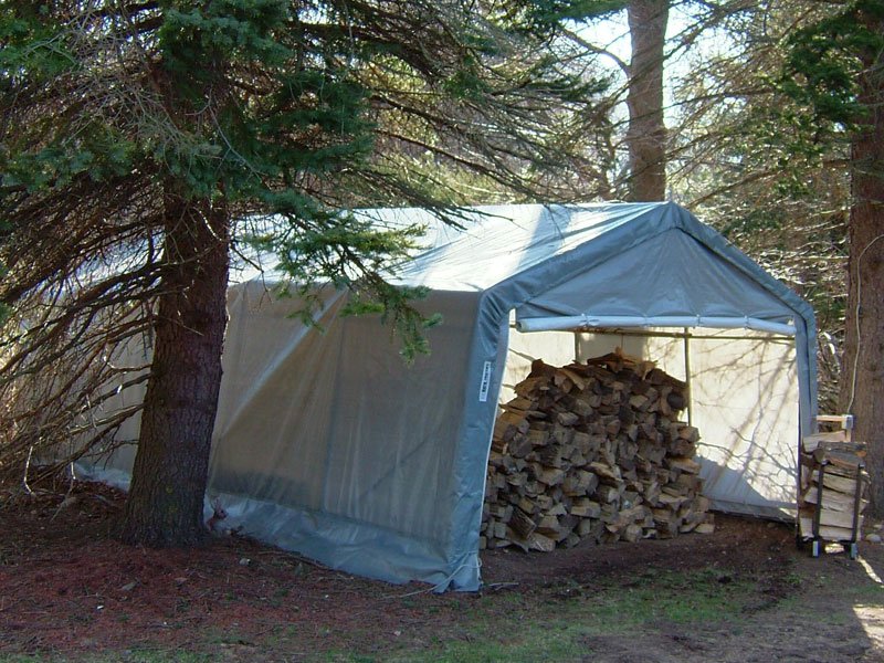 12x20 portable wood shed