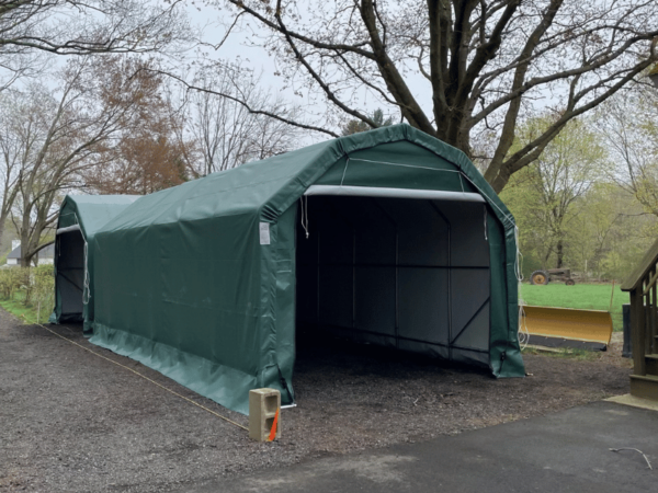 12x20 barn style portable gartage