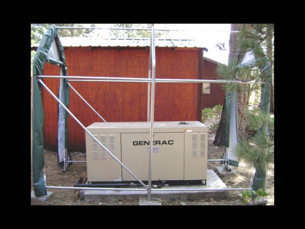 Portable shed 5x10 frame and doors