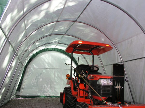 12’W x 20’L x 8’H Round Style Portable Garage - Image 8