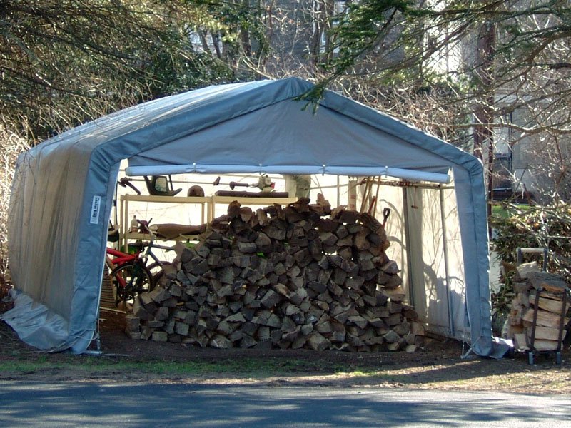 12x20 portable wood shed