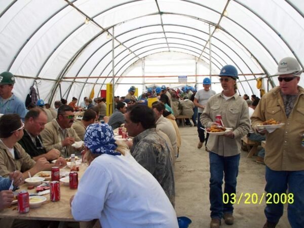 30x40 portable building interior