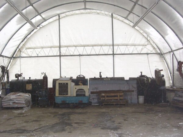 30x40 portable building interior