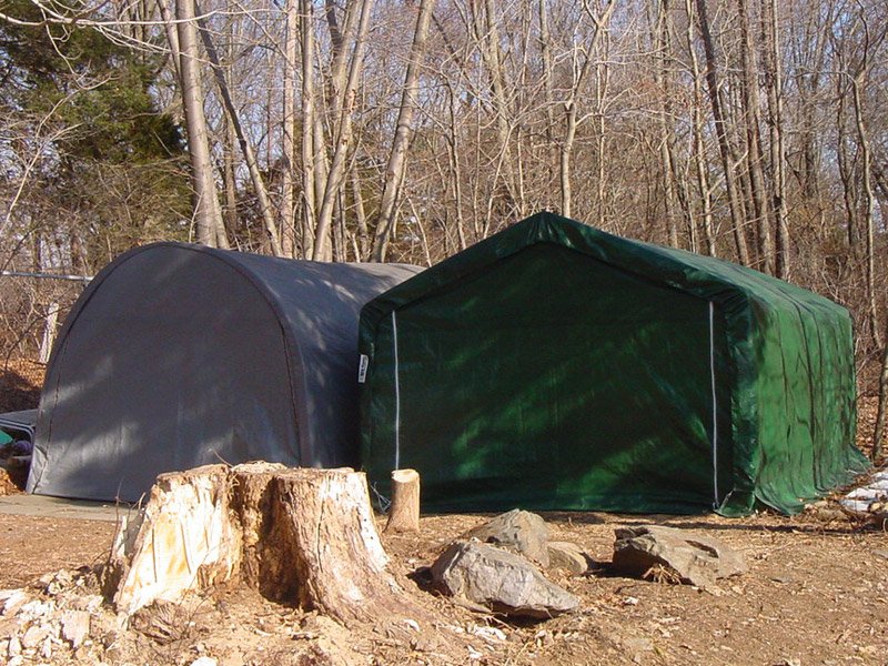 12X20 round and peak style portable shelter