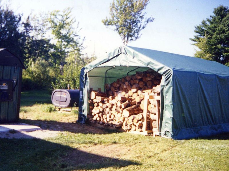 12x20 portable wood shed