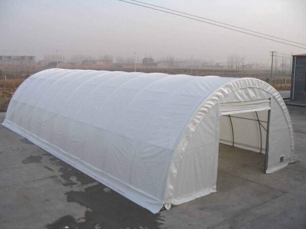 30x40x15 portable building kit open door