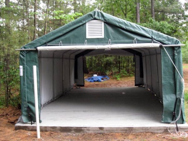 12X20 house style portable garage