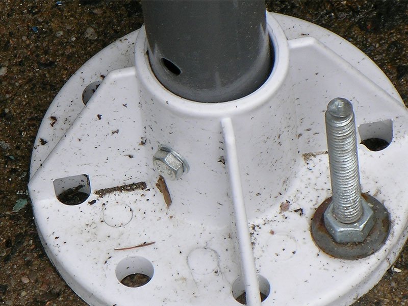 party canopy ground anchor plate
