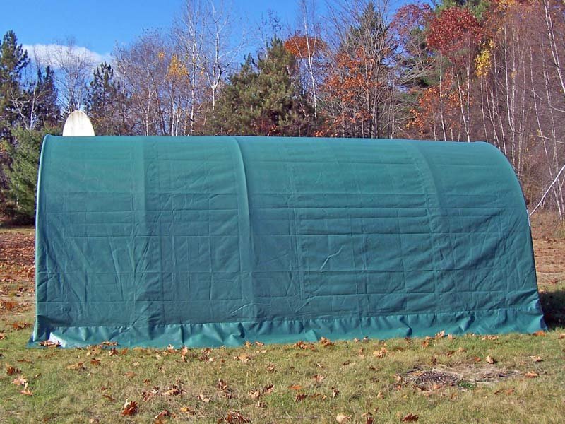 12x20 round instant garage