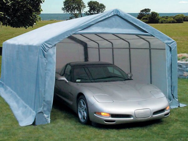 12x20 peak style portable garage