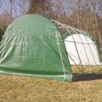 12x20x8 instant garage frame and doors